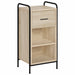 Bufet Stejar Sonoma 97 x 33 x 81 cm Lemn prelucrat - WALTI WALTI