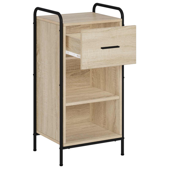 Bufet Stejar Sonoma 97 x 33 x 81 cm Lemn prelucrat - WALTI WALTI