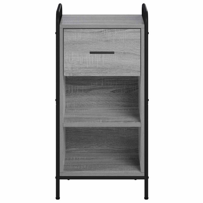 Bufet Sonoma gri 97 x 33 x 81 cm Lemn prelucrat WALTI