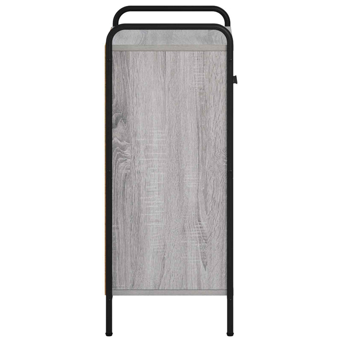 Bufet Sonoma gri 97 x 33 x 81 cm Lemn prelucrat WALTI