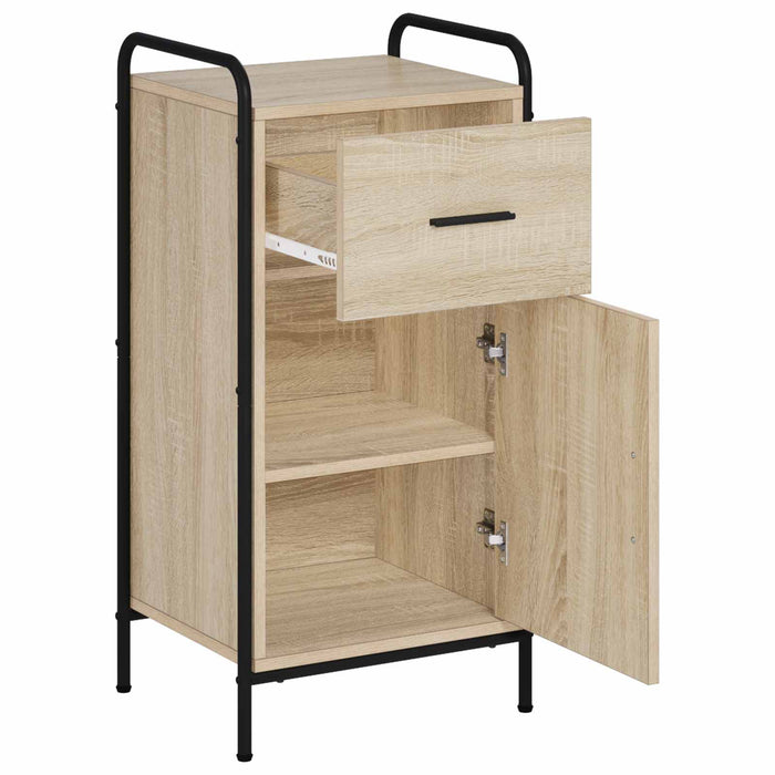 Bufet Stejar Sonoma 97 x 33 x 81 cm Lemn prelucrat WALTI