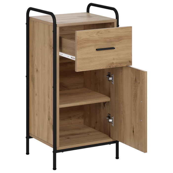 Bufet Stejar Artizanal 97 x 33 x 81 cm Lemn prelucrat WALTI