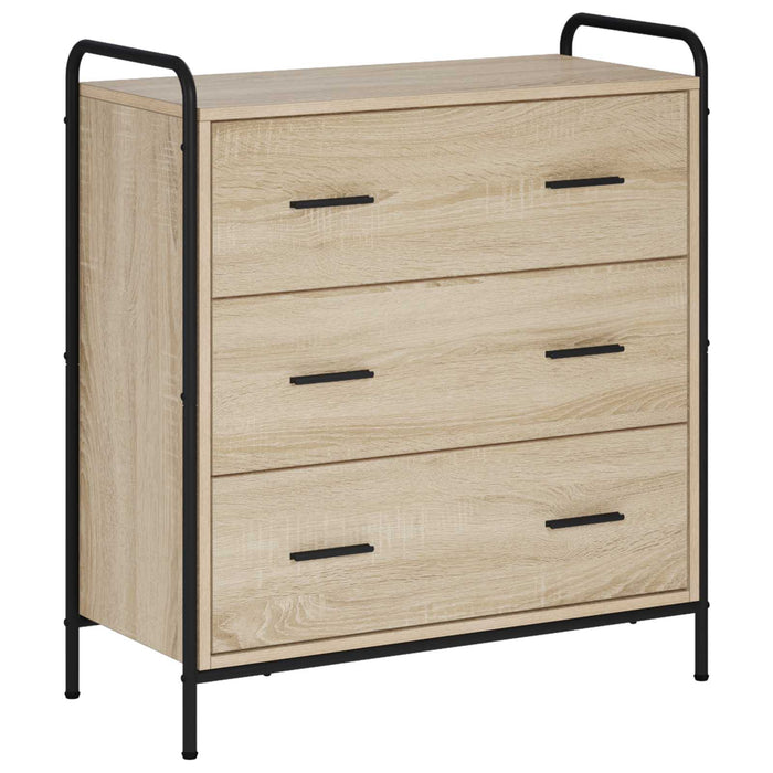 Bufet Stejar Sonoma 97 x 33 x 81 cm Lemn prelucrat WALTI