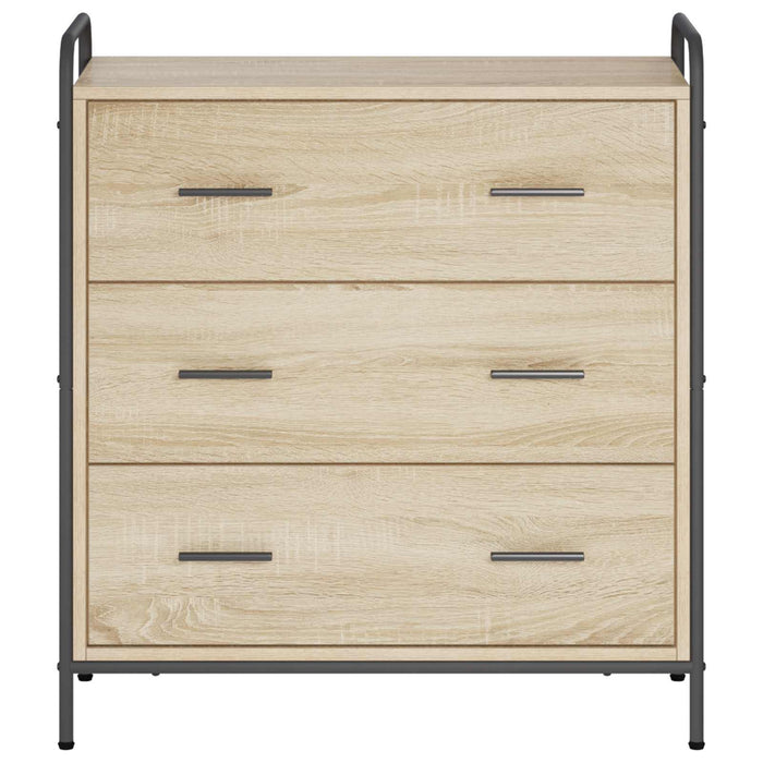 Bufet Stejar Sonoma 97 x 33 x 81 cm Lemn prelucrat WALTI