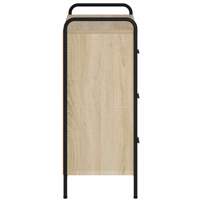 Bufet Stejar Sonoma 97 x 33 x 81 cm Lemn prelucrat WALTI