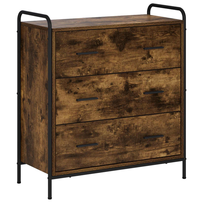 Bufet Stejar fumuriu 97 x 33 x 81 cm Lemn prelucrat WALTI