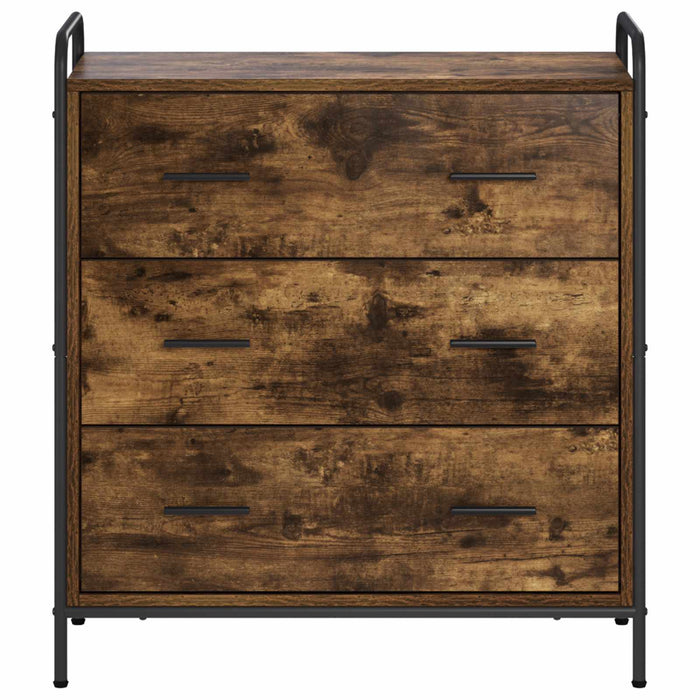 Bufet Stejar fumuriu 97 x 33 x 81 cm Lemn prelucrat WALTI