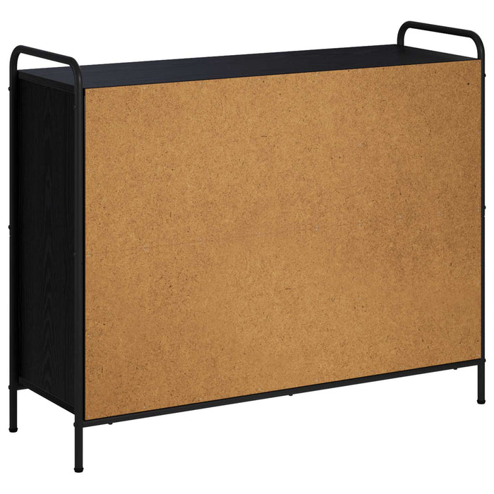 Bufet Stejar Negru 97 x 33 x 81 cm Lemn prelucrat - WALTI WALTI