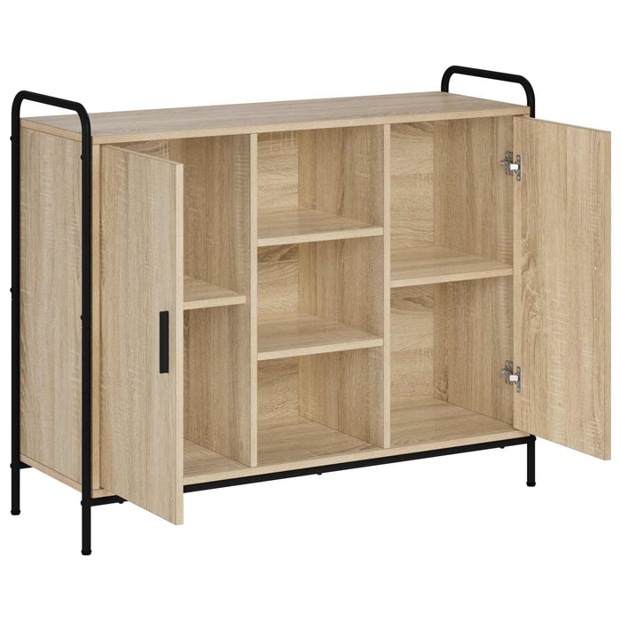 Bufet Stejar Sonoma 97 x 33 x 81 cm Lemn prelucrat WALTI