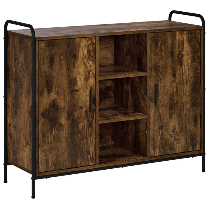 Bufet Stejar fumuriu 97 x 33 x 81 cm Lemn prelucrat WALTI