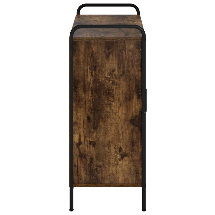 Bufet Stejar fumuriu 97 x 33 x 81 cm Lemn prelucrat WALTI