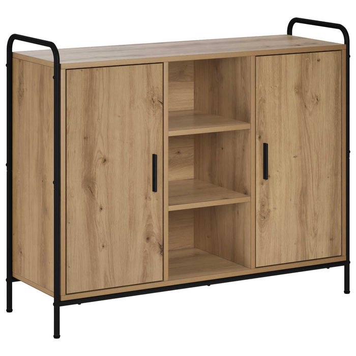 Bufet Stejar Artizanal 97 x 33 x 81 cm Lemn prelucrat WALTI