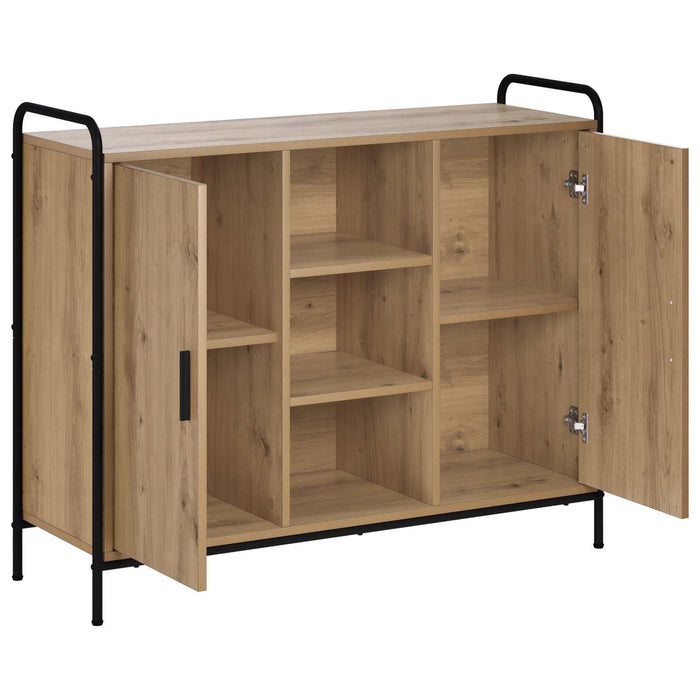 Bufet Stejar Artizanal 97 x 33 x 81 cm Lemn prelucrat WALTI