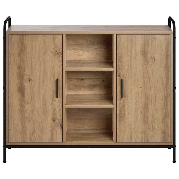 Bufet Stejar Artizanal 97 x 33 x 81 cm Lemn prelucrat WALTI