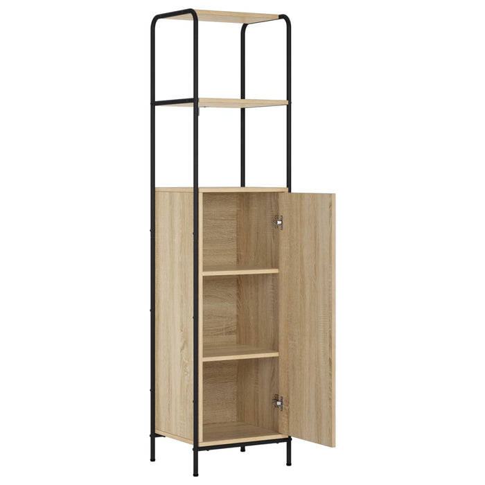 Bufet Stejar Sonoma 40 x 33 x 161 cm Lemn prelucrat WALTI