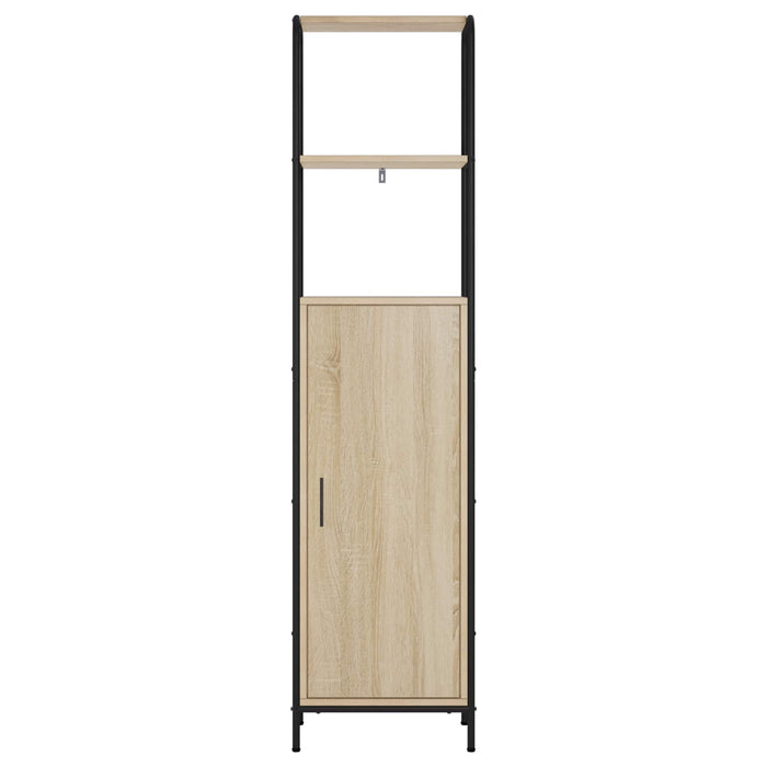 Bufet Stejar Sonoma 40 x 33 x 161 cm Lemn prelucrat WALTI