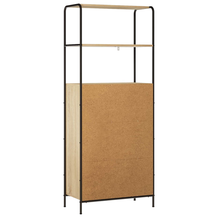 Bufet Stejar Sonoma 40 x 33 x 161 cm Lemn prelucrat WALTI