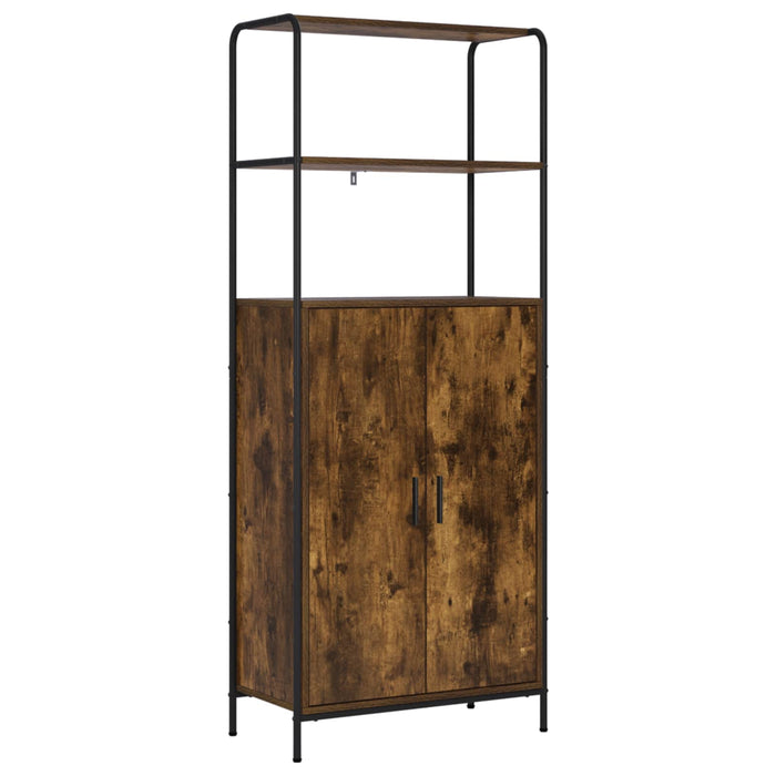 Bufet Stejar fumuriu 40 x 33 x 161 cm Lemn prelucrat WALTI