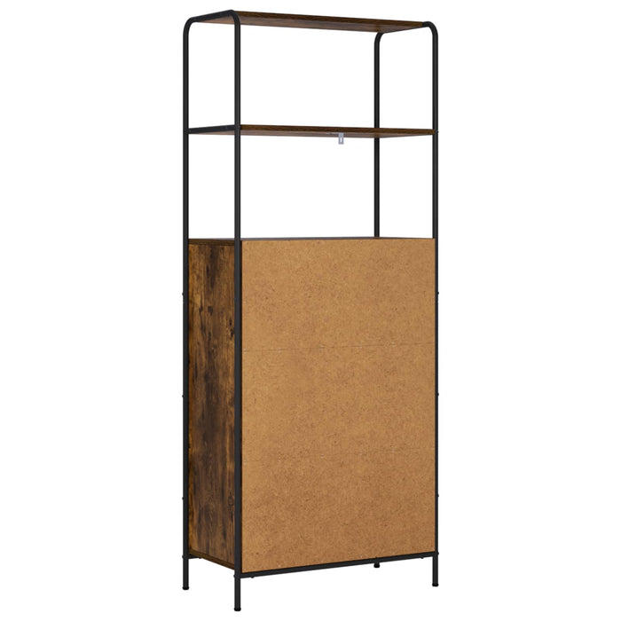 Bufet Stejar fumuriu 40 x 33 x 161 cm Lemn prelucrat WALTI