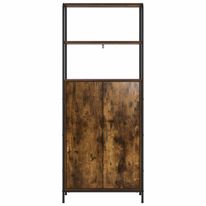 Bufet Stejar fumuriu 40 x 33 x 161 cm Lemn prelucrat WALTI