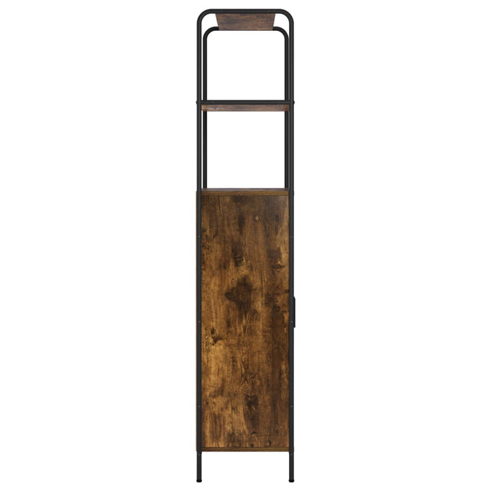 Bufet Stejar fumuriu 40 x 33 x 161 cm Lemn prelucrat WALTI