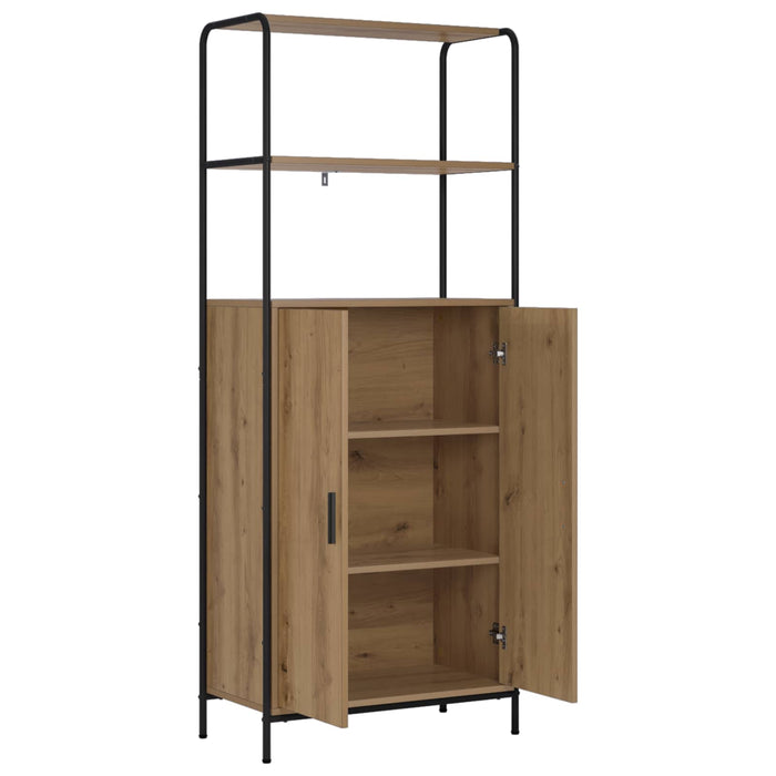Bufet Stejar Artizanal 40 x 33 x 161 cm Lemn prelucrat WALTI
