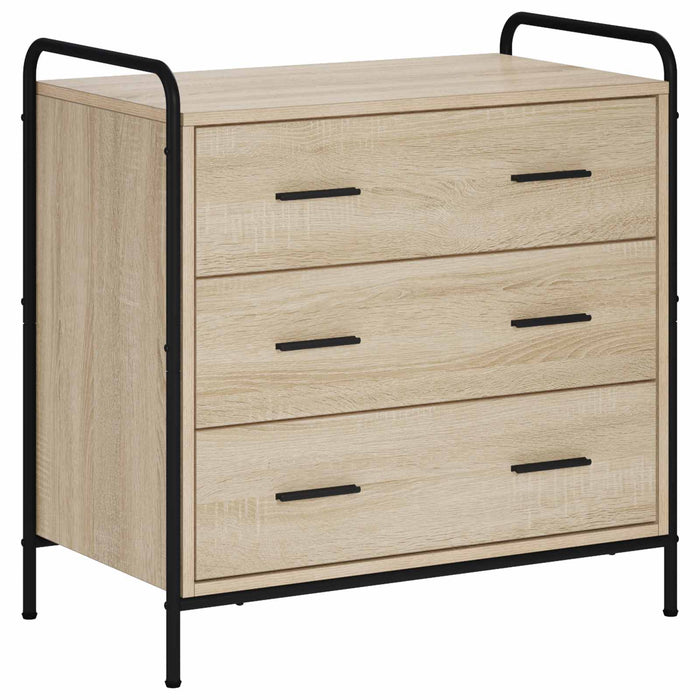 Dulap cu sertare Stejar Sonoma 70 x 39,5 x 71 cm Lemn prelucrat - WALTI WALTI