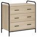 Dulap cu sertare Stejar Sonoma 70 x 39,5 x 71 cm Lemn prelucrat - WALTI WALTI