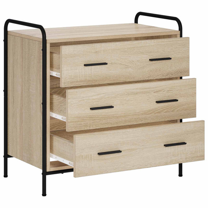 Dulap cu sertare Stejar Sonoma 70 x 39,5 x 71 cm Lemn prelucrat - WALTI WALTI