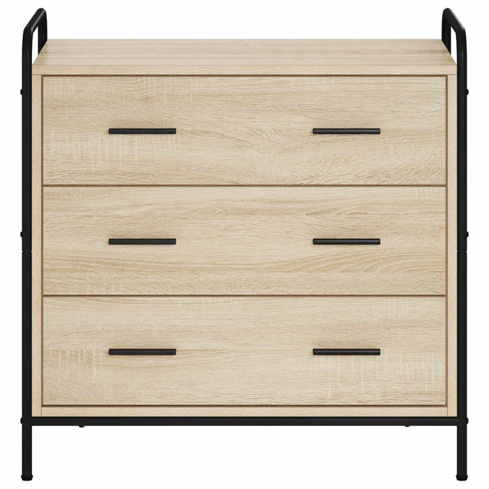 Dulap cu sertare Stejar Sonoma 70 x 39,5 x 71 cm Lemn prelucrat - WALTI WALTI