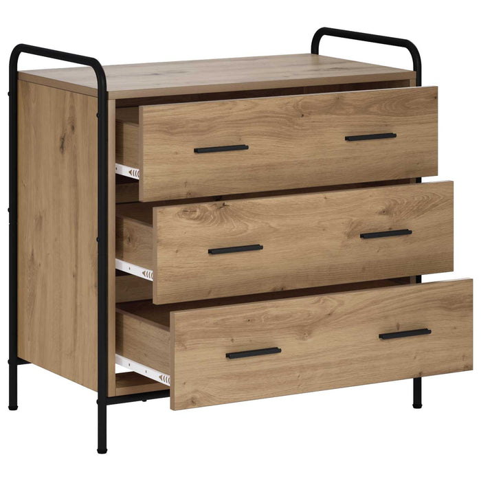 Dulap cu sertare Stejar Artizanal 70 x 39,5 x 71 cm - WALTI WALTI