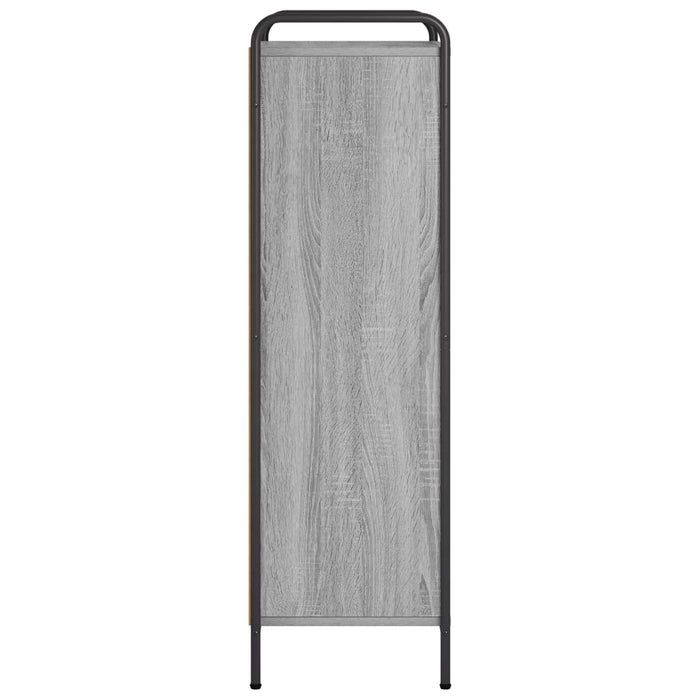 Dulap pentru cărți 55,5 x 33 x 174 cm Lemn prelucrat Sonoma gri - WALTI WALTI