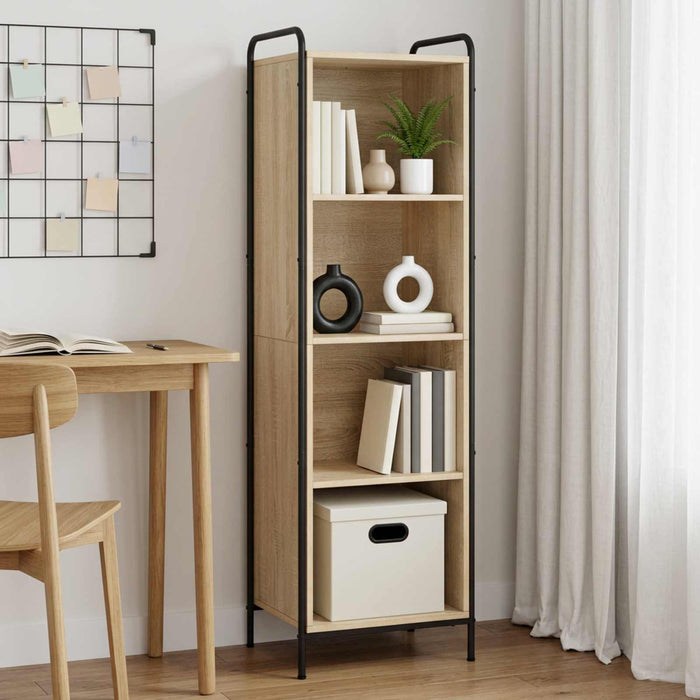 Dulap pentru cărți 55,5 x 33 x 174 cm Lemn prelucrat WALTI