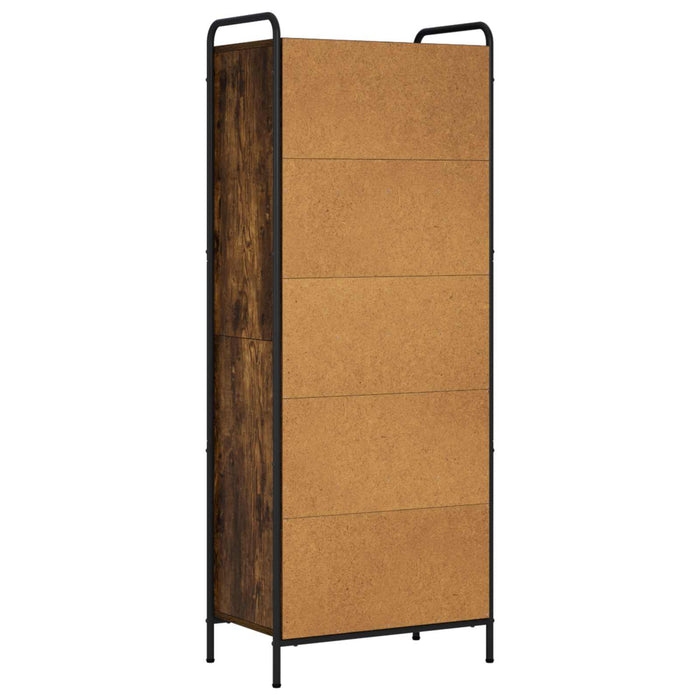 Dulap pentru cărți 55,5 x 33 x 174 cm Lemn prelucrat WALTI