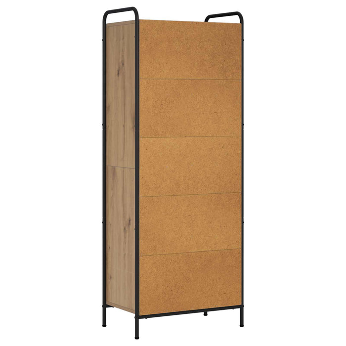 Dulap pentru cărți 55,5 x 33 x 174 cm Lemn prelucrat WALTI