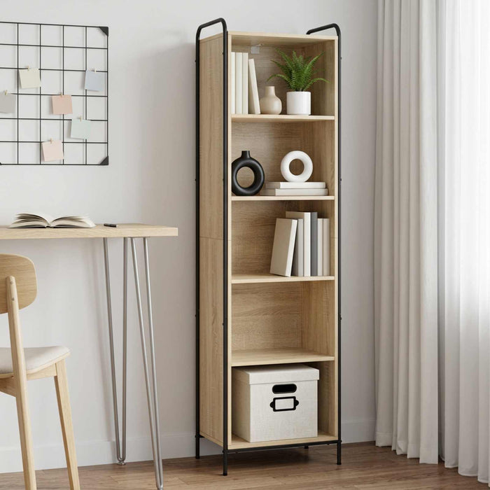 Dulap pentru cărți 55,5 x 33 x 174 cm Lemn prelucrat WALTI