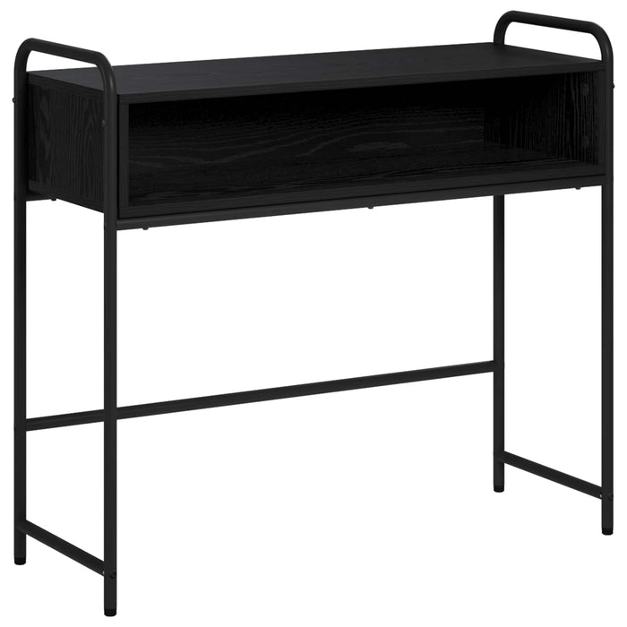 Masă de consolă Stejar Negru 90 x 33 x 80,5 cm Lemn prelucrat - WALTI WALTI