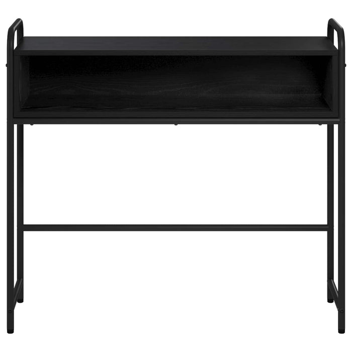 Masă de consolă Stejar Negru 90 x 33 x 80,5 cm Lemn prelucrat - WALTI WALTI