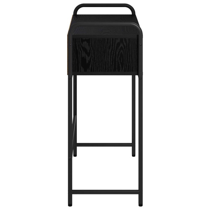 Masă de consolă Stejar Negru 90 x 33 x 80,5 cm Lemn prelucrat - WALTI WALTI