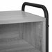 Masă de consolă Sonoma gri 90 x 33 x 80,5 cm Lemn prelucrat - WALTI WALTI