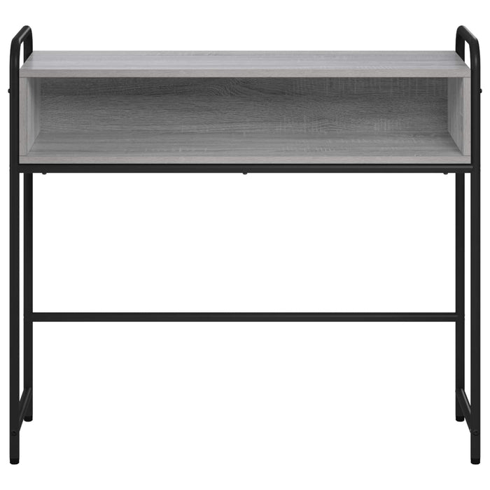 Masă de consolă Sonoma gri 90 x 33 x 80,5 cm Lemn prelucrat - WALTI WALTI