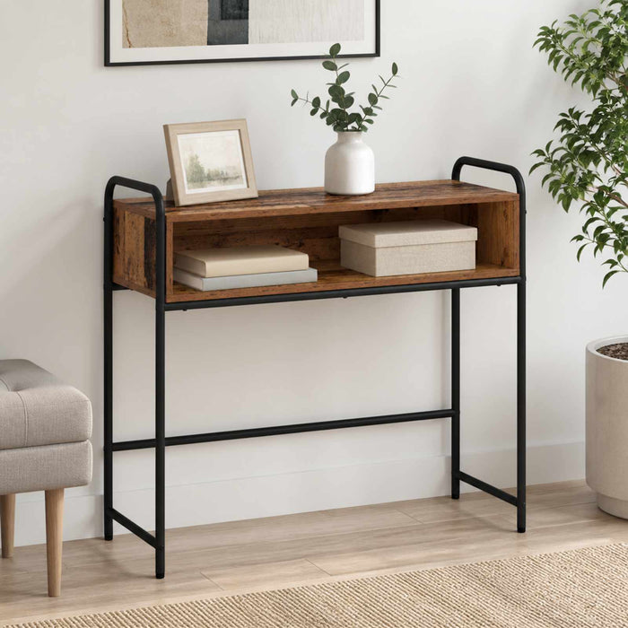 Masă de consolă Lemn vechi 90 x 33 x 80,5 cm Lemn prelucrat - WALTI WALTI