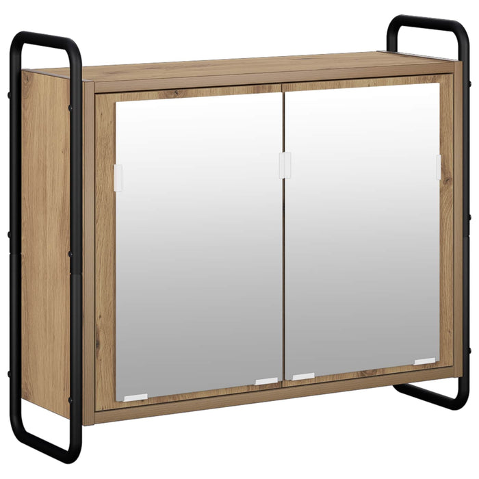 Dulap suspendat pentru baie Stejar Artizanal 64 x 20 x 56,5 cm WALTI