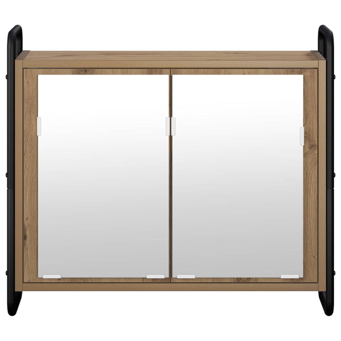 Dulap suspendat pentru baie Stejar Artizanal 64 x 20 x 56,5 cm WALTI