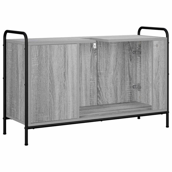 Dulap de Baie Sonoma gri 95 x 34 x 61 cm Lemn prelucrat WALTI