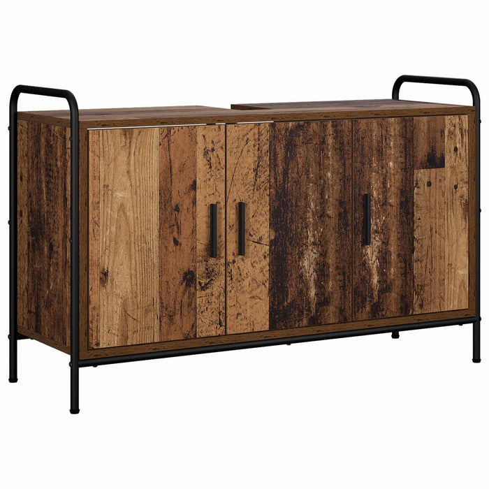 Dulap de Baie Lemn vechi 95 x 34 x 61 cm Lemn prelucrat WALTI