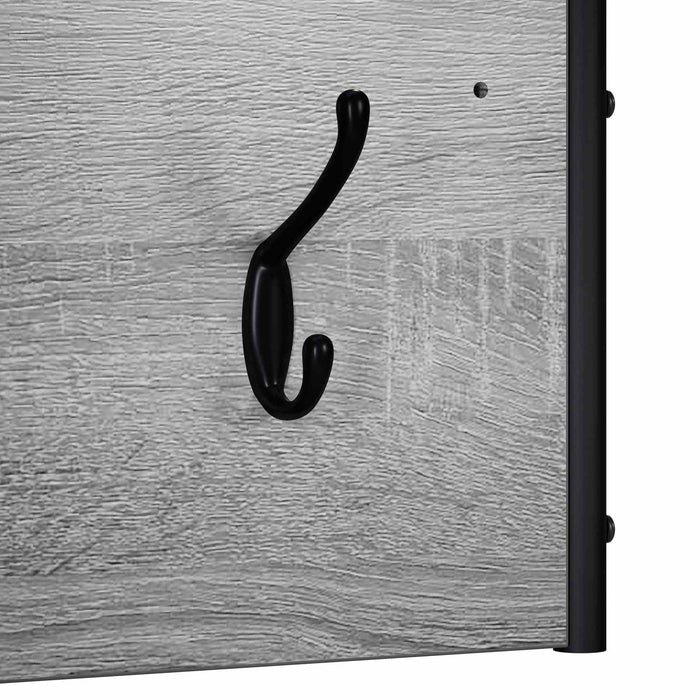 Răcător de paltoane Sonoma gri 60 x 30 x 25 cm Lemn prelucrat - WALTI WALTI
