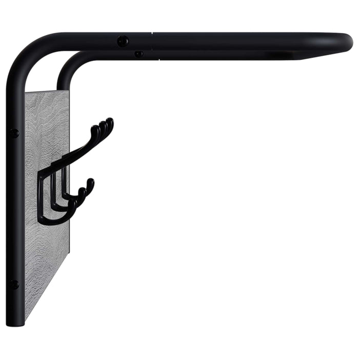Răcător de paltoane Sonoma gri 60 x 30 x 25 cm Lemn prelucrat - WALTI WALTI