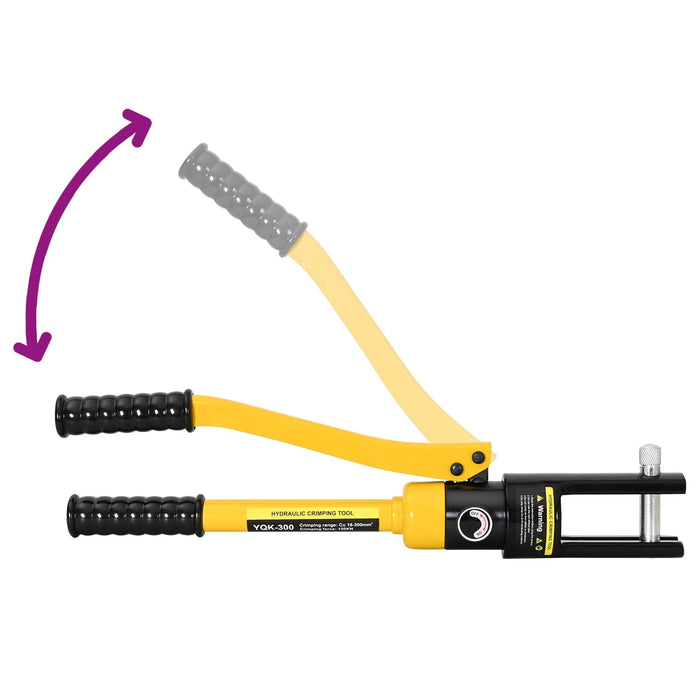 Unealtă hidraulică pentru crimparea cablurilor 12 T 10-300 mm² WALTI