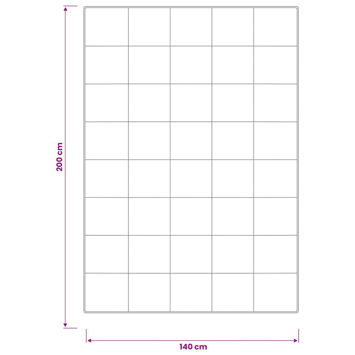 Pilotă TRIER 140x200 cm 4 anotimpuri 220 GSM Alb Hipoalergenic WALTI